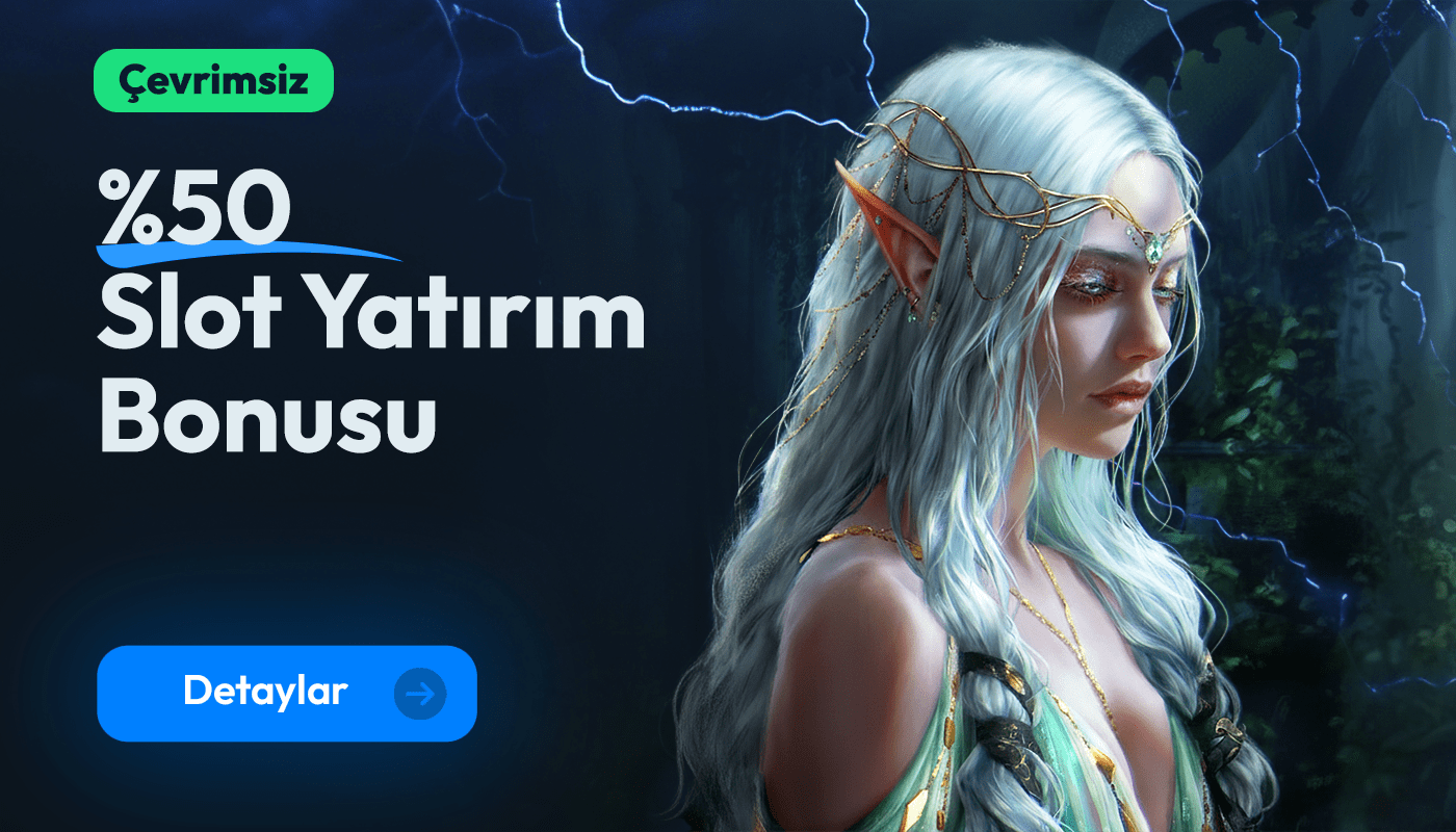 %50 Slot Yatırım Bonusu